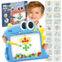 WOOPIE Montessori magnetna ploča za djecu MagPad, plavi dinosaur 